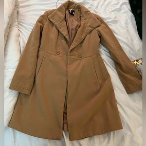 Tan Pea Coat